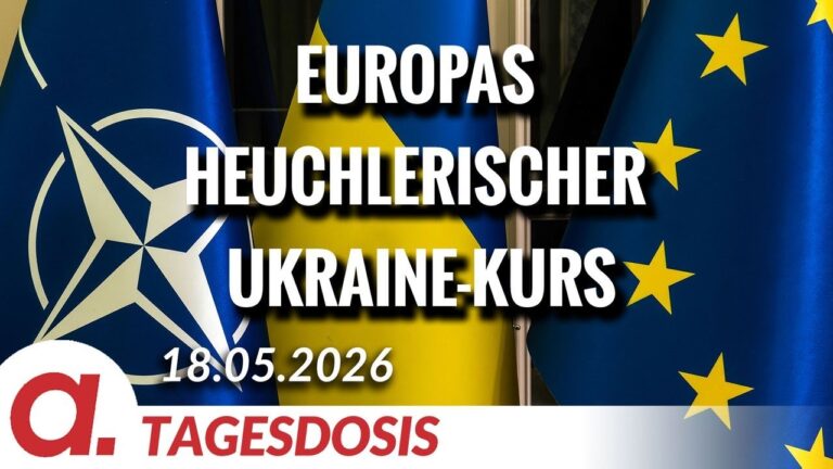 Mehr über den Artikel erfahren Europas heuchlerischer Ukraine-Kurs | Von Thomas Röper | Apolut