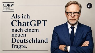 Mehr über den Artikel erfahren 🔥ChatGPT entwirft eine neue deutsche Staatsform