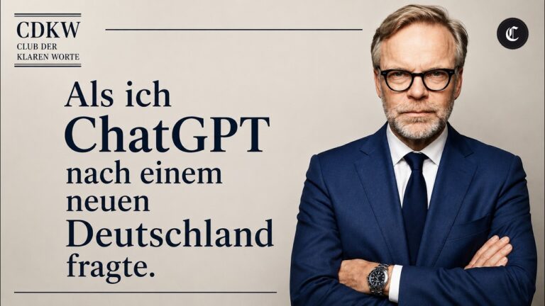 Mehr über den Artikel erfahren 🔥ChatGPT entwirft eine neue deutsche Staatsform