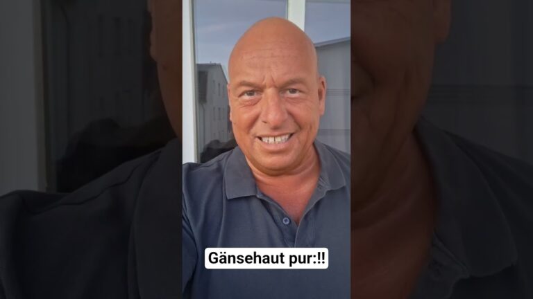 Mehr über den Artikel erfahren Gänsehaut pur:‼️