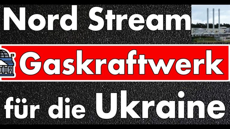 Mehr über den Artikel erfahren Gaskraftwerk wird an Ukraine verschenkt! Staatseigene SEFE schenkt dem Attentäter die Infrastruktur!