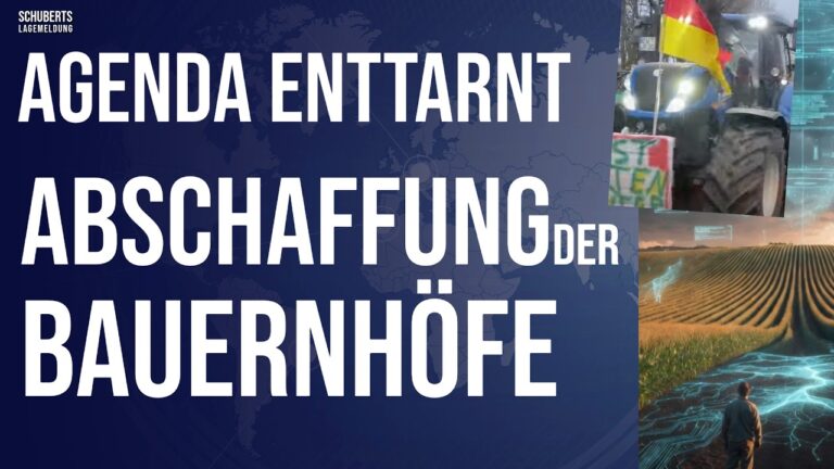 Mehr über den Artikel erfahren „Globale Hungersnot geplant“💥Bauernverbände entsetzt💥DAS sind die Pläne von BlackRock, EU & Palantir