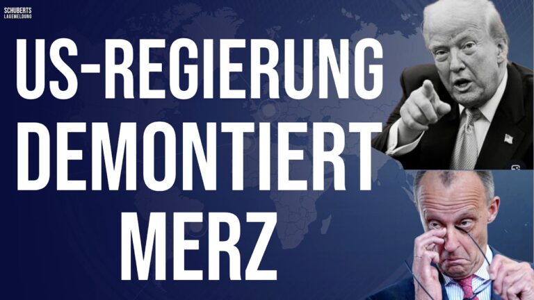 Mehr über den Artikel erfahren Heftig💥“Merz wird kontrolliert von…“💥Weißes Haus rechnet mit Kanzler ab💥Neue Merz-Entgleisungen