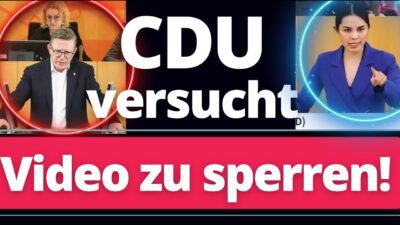 Mehr über den Artikel erfahren Hessen bebt: Erst verliert CDU den Anstand, dann die Nerven!