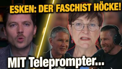 Mehr über den Artikel erfahren „HÖCKE der FASCHIST“ – Sie können es einfach nicht lassen! Jetzt auch noch Saskia Esken