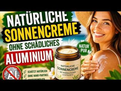 Mehr über den Artikel erfahren SONNENSCHUTZ ohne Chemie & Aluminium? So geht’s!