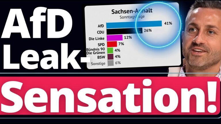 Mehr über den Artikel erfahren JAAAA! AfD Sensation in Sachsen-Anhalt: Umfrage LEAK enthüllt Erstaunliches!