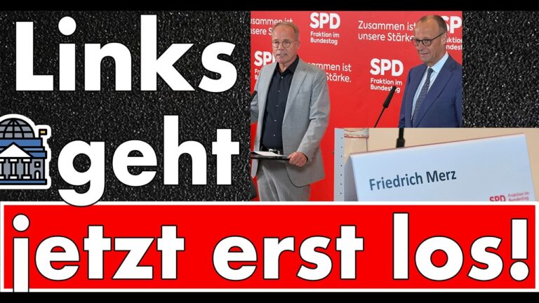 Mehr über den Artikel erfahren Kampfansage von Merz: Links ist nicht vorbei – jetzt geht’s richtig los! Merkel fordert Bestrafung