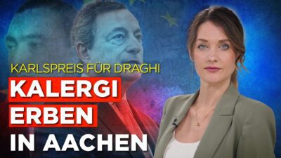 Mehr über den Artikel erfahren Karlspreis für Draghi: Kalergi Erben in Aachen