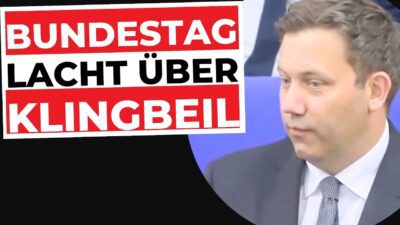 Mehr über den Artikel erfahren KLINGBEIL BLAMIERT