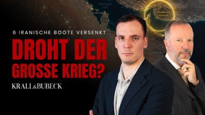 Mehr über den Artikel erfahren Krall & Bubeck: Hormuz brennt – Trump im Kriegssumpf!