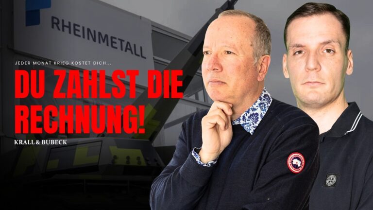 Mehr über den Artikel erfahren Krall & Bubeck: Jeder Monat Ukraine-Krieg macht euch ärmer – und ihr finanziert das auch noch!