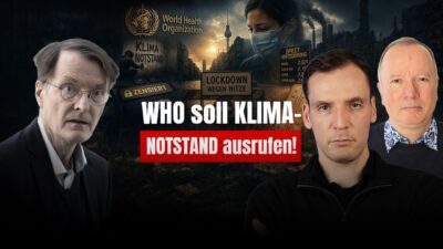 Mehr über den Artikel erfahren Krall & Bubeck: Lauterbach will Klima-Notstand wie bei Covid!