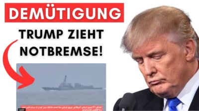 Mehr über den Artikel erfahren Krieg verloren: Trump zieht Notbremse + Iran droht mit Atomwaffen-Tests!