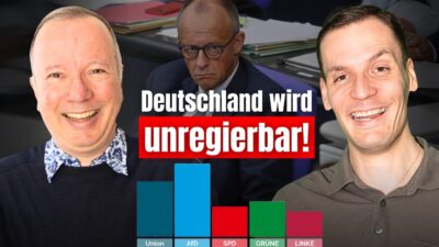 Mehr über den Artikel erfahren Krisennacht, 0 Ergebnisse, AfD bei 28% —Deutschland wird UNREGIERBAR!