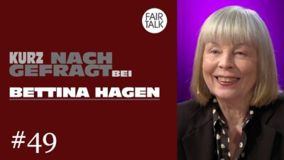 Mehr über den Artikel erfahren KURZ NACHGEFRAGT bei BETTINA HAGEN