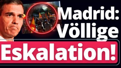 Mehr über den Artikel erfahren Madrid eruptiert: Hundert Tausende Bürger haben die Schnauze voll von Sanchez!
