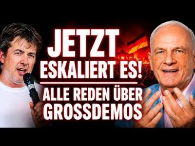 Mehr über den Artikel erfahren MASSEN PROTEST auf STRAßE! BALLWEG & PETER HAHNE WARNEN🚨 „Wahlen bald Verboten?“ 🚫