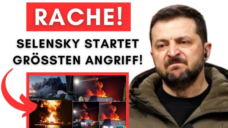 Mehr über den Artikel erfahren Massiver Luftangriff auf Moskau: Selensky mit grösstem Vergeltungsschlag jemals!