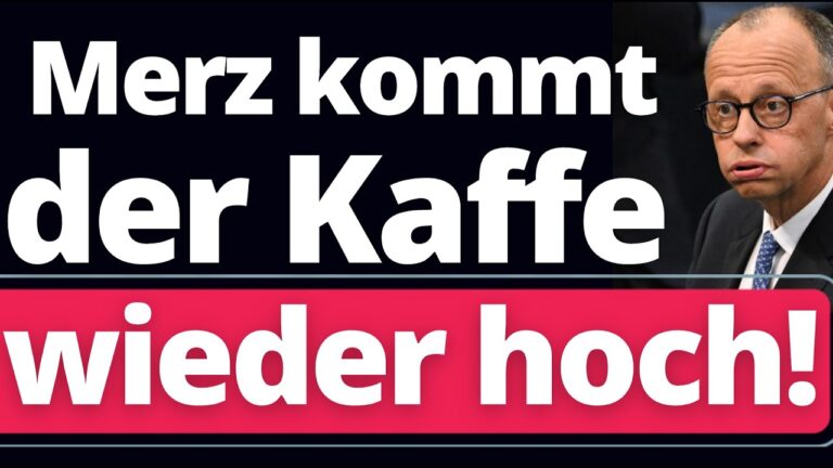 Mehr über den Artikel erfahren Merz kommt das Frühstück wieder hoch! CDU-Mitglieder flüchten aus der Partei!