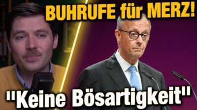 Mehr über den Artikel erfahren MERZ total am Ende! Buhrufe und ausgepfiffen – Ist das noch ein Kanzler?