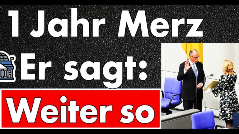 Mehr über den Artikel erfahren Merz: Weiter so! – Kaum Applaus. 365 Tage Friedrich Merz & Deutschland geht es schlechter als zuvor!
