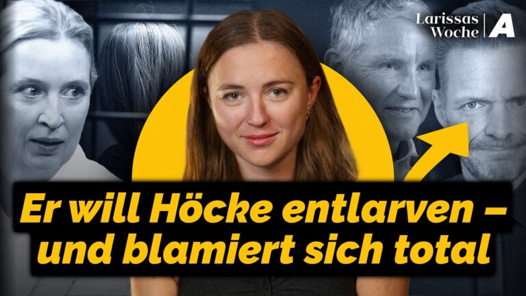 Mehr über den Artikel erfahren ÖRR-Comedian scheitert an Höcke und die Gefängnis-Fantasien gegen Weidel