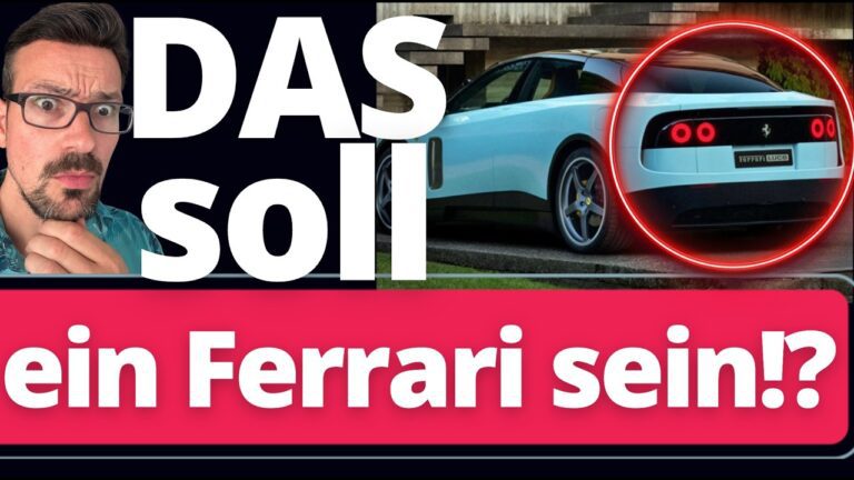 Mehr über den Artikel erfahren Oje! Ferrari erlebt „Jaguar“ Moment! Erstes E-Auto vorgestellt und Internet tobt!