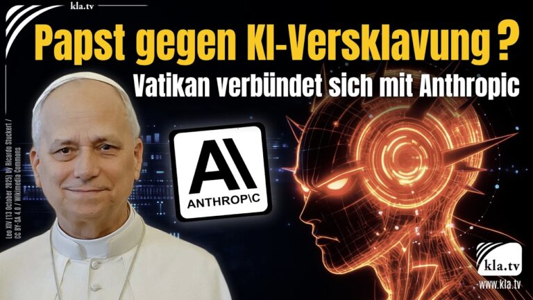 Mehr über den Artikel erfahren Papst gegen KI-Versklavung?