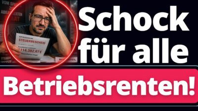 Mehr über den Artikel erfahren Politbombe am Finanzgericht: Nun werden Bürger mit Betriebsrenten bestraft!