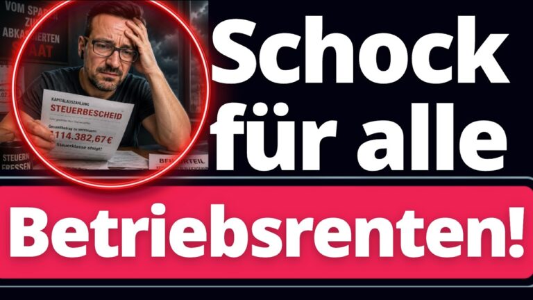 Mehr über den Artikel erfahren Politbombe am Finanzgericht: Nun werden Bürger mit Betriebsrenten bestraft!