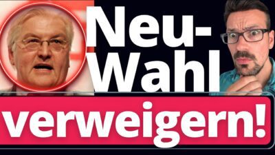 Mehr über den Artikel erfahren Politbombe aus der Hauptstadt: Steinmeier würde Neuwahlen verweigern!