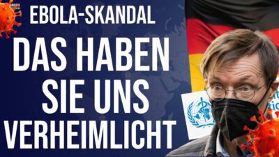 Mehr über den Artikel erfahren Quarantänelager werden eingerichtet!💥Ebola-Labor in Deutschland💥Lauterbach mit dreister Forderung