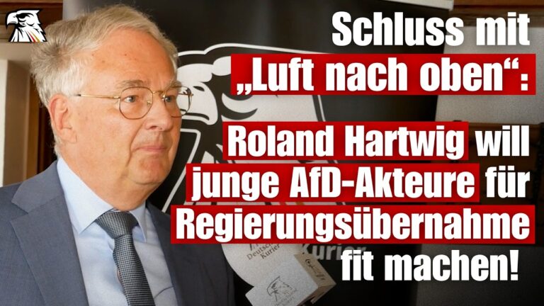 Mehr über den Artikel erfahren Roland Hartwig will junge AfD-Akteure für Regierungsübernahme fit machen!
