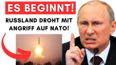 Mehr über den Artikel erfahren Russland droht mit Angriff auf NATO-Land: NATO zieht Notbremse & schießt ukrainische Drohnen ab!
