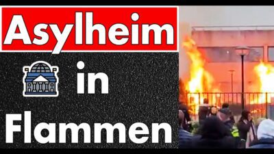 Mehr über den Artikel erfahren Schockierende Bilder: Asylprotest eskaliert zu Brandstiftung & Sachbeschädigung in Loosdrecht