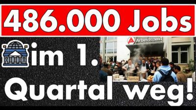 Mehr über den Artikel erfahren Sie zerstören Deutschland! 486.000 Jobs in 3 Monaten weg – Aber wir brauchen mehr Zuwanderung!