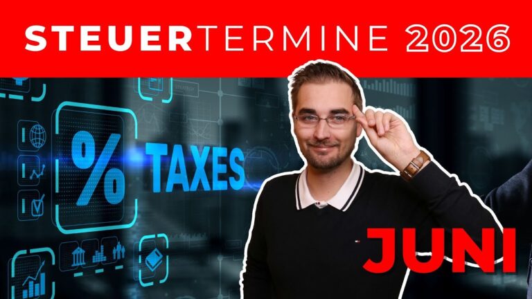 Mehr über den Artikel erfahren Steuertermine JUNI 2026 | Überblick und FRISTEN!