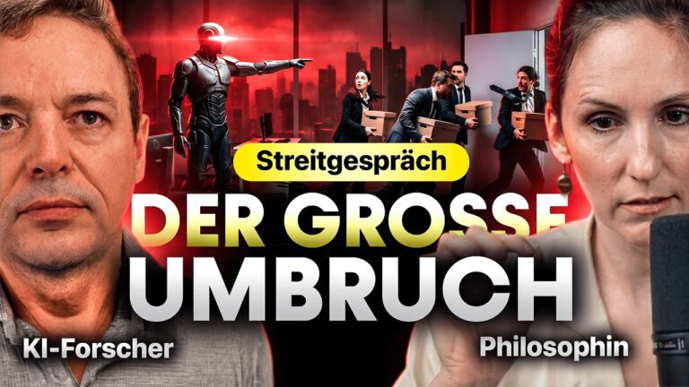 Mehr über den Artikel erfahren STREITGESPRÄCH: Die Abschaffung des Menschen & das wahre Ziel von KI