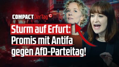 Mehr über den Artikel erfahren Sturm auf Erfurt: Promis mit Antifa gegen AfD-Parteitag!💥