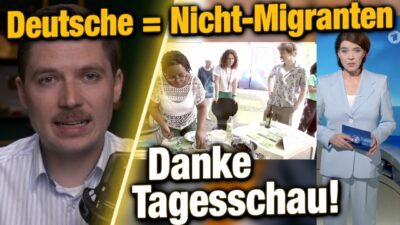 Mehr über den Artikel erfahren Tagesschau: Deutsche = Nicht-Migranten! 310.000 neue Nicht-Migranten mit deutschem Pass