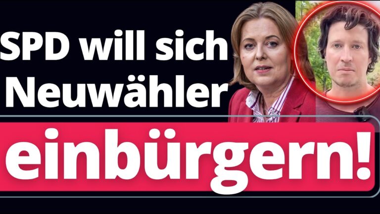Mehr über den Artikel erfahren Um Wahlen zu gewinnen: SPD will Millionenfach EINBÜRGERN!