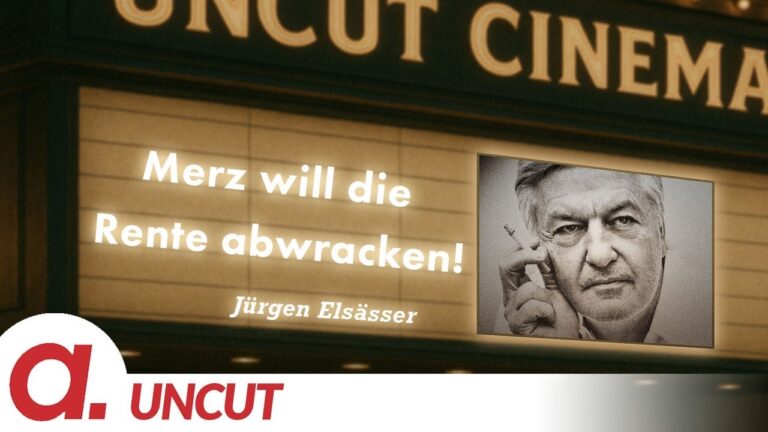 Mehr über den Artikel erfahren Uncut #70: Heute mit Jürgen Elsässer | Merz will die Rente abwracken! | Apolut