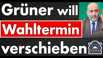 Mehr über den Artikel erfahren Wähler unbequem? Dann verschieben wir einfach den Wahltermin! Grüne am Limit!