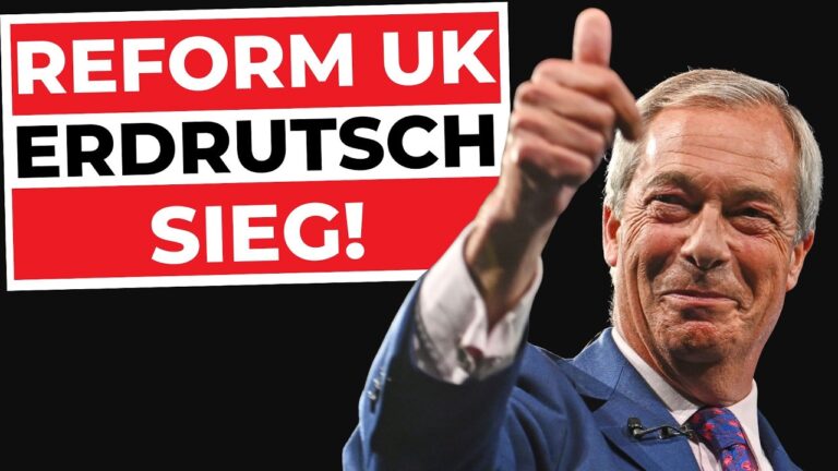 Mehr über den Artikel erfahren Wahlbeben im UK: Der Untergang der Linken hat begonnen! 🇬🇧📉