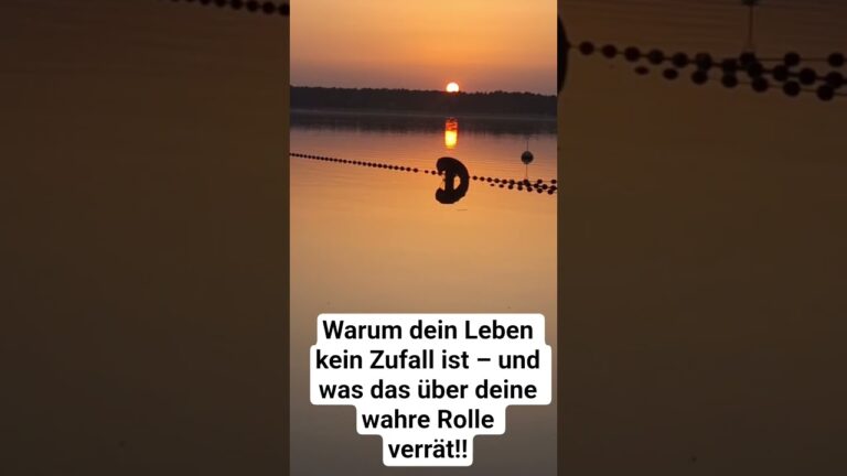 Mehr über den Artikel erfahren Warum dein Leben kein Zufall ist – und was das über deine wahre Rolle verrät‼️