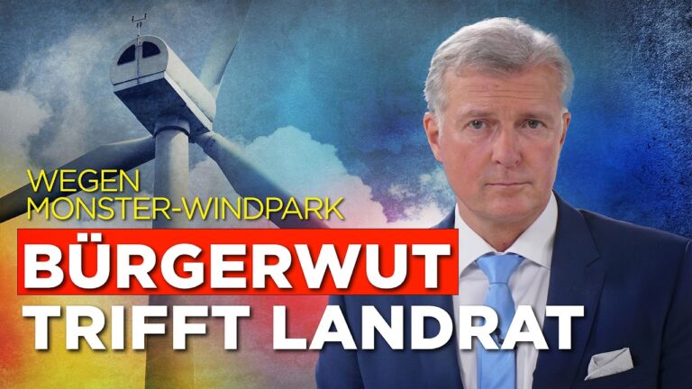 Mehr über den Artikel erfahren Wegen Monster-Windpark: Bürgerwut trifft Landrat