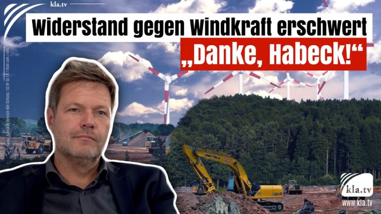 Mehr über den Artikel erfahren Widerstand gegen Windkraft erschwert – „Danke, Habeck!“