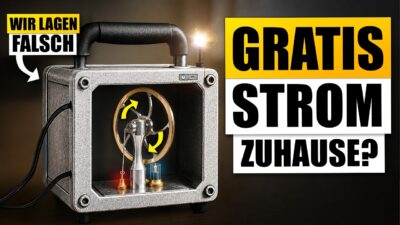 Mehr über den Artikel erfahren 210 Jahre alter Super-Generator: 100% Gratis Strom!?