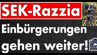 Mehr über den Artikel erfahren 6 Uhr: SEK nimmt Fälscherring hoch: gefälschte B1-Sprachzertifikate – Einbürgerungen gehen weiter!